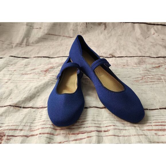 Rothy's The Square Mary Jane Flats Size 5.5 - Picture 2 of 6